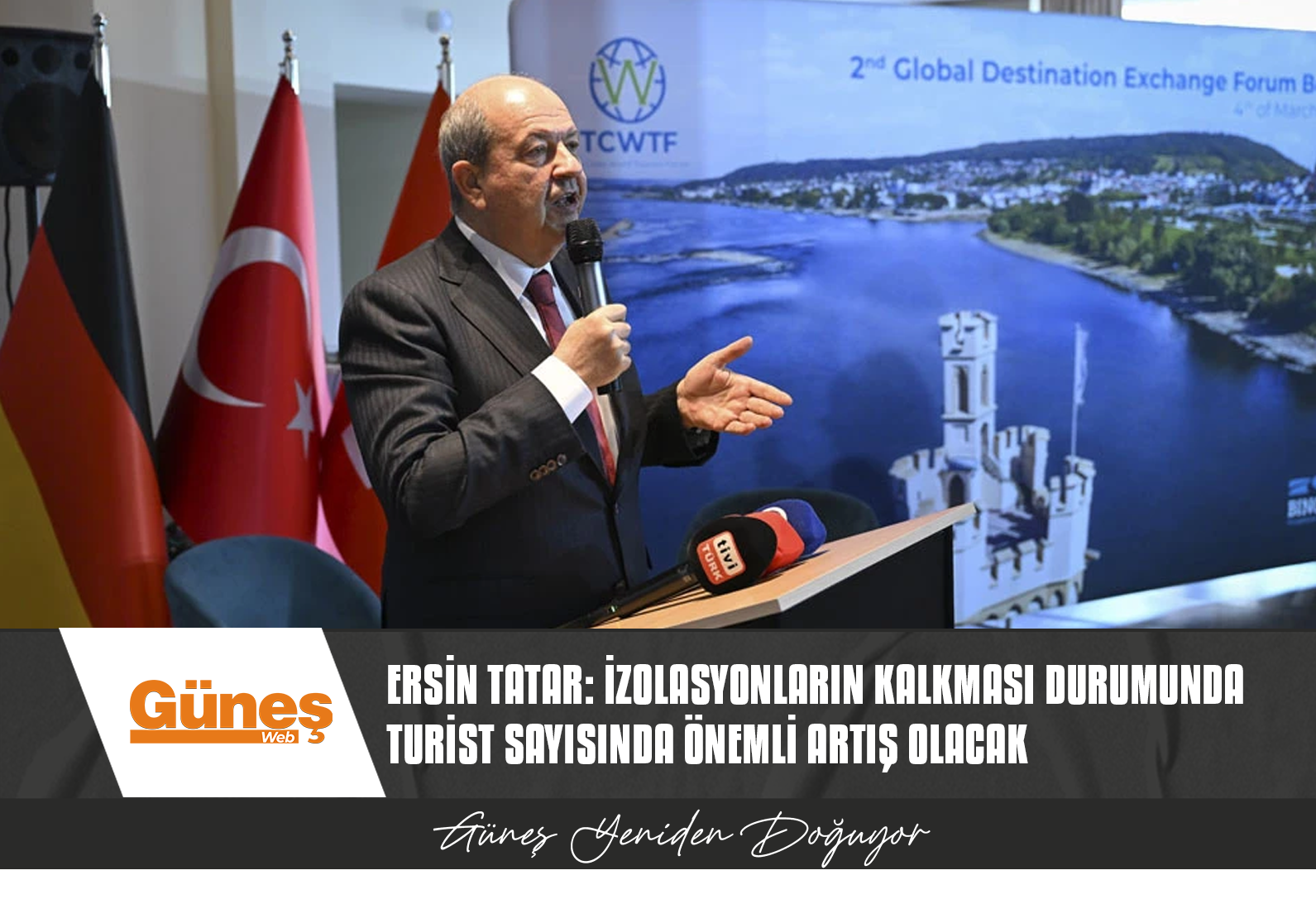 Ersin Tatar: İzolasyonların kalkması durumunda turist sayısında önemli artış olacak