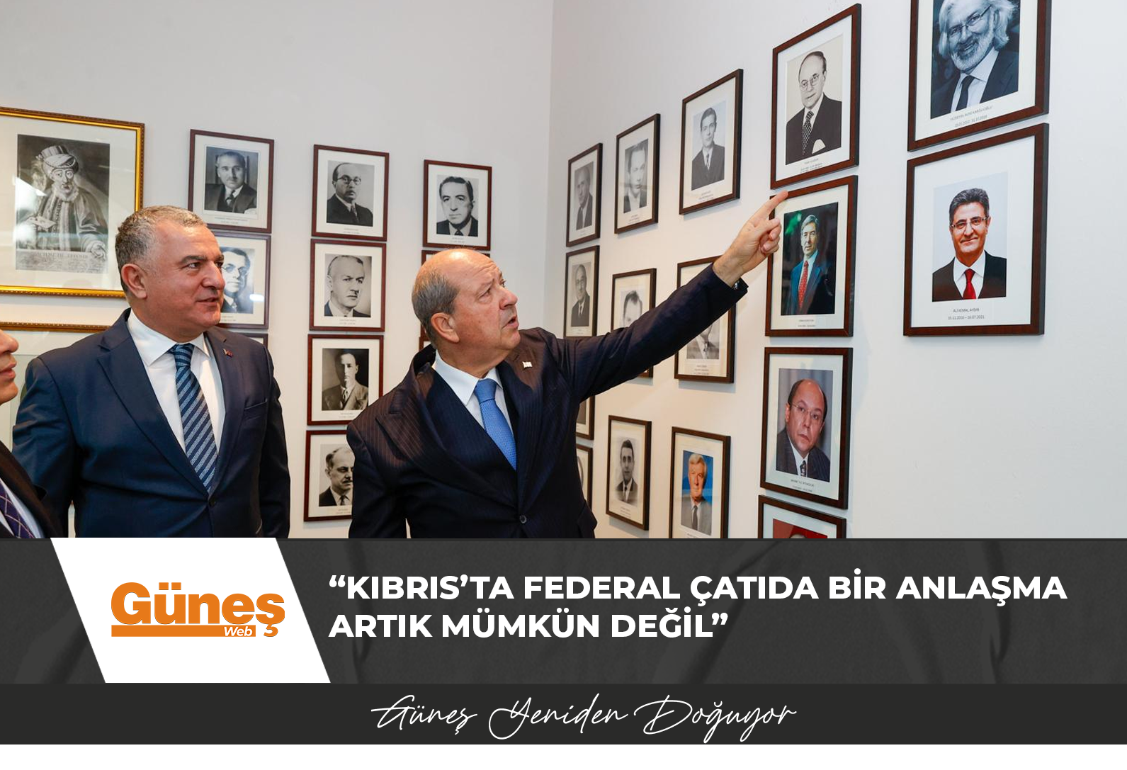 Cumhurbaşkanı Tatar: “Kıbrıs’ta federal çatıda bir anlaşma artık mümkün değil”