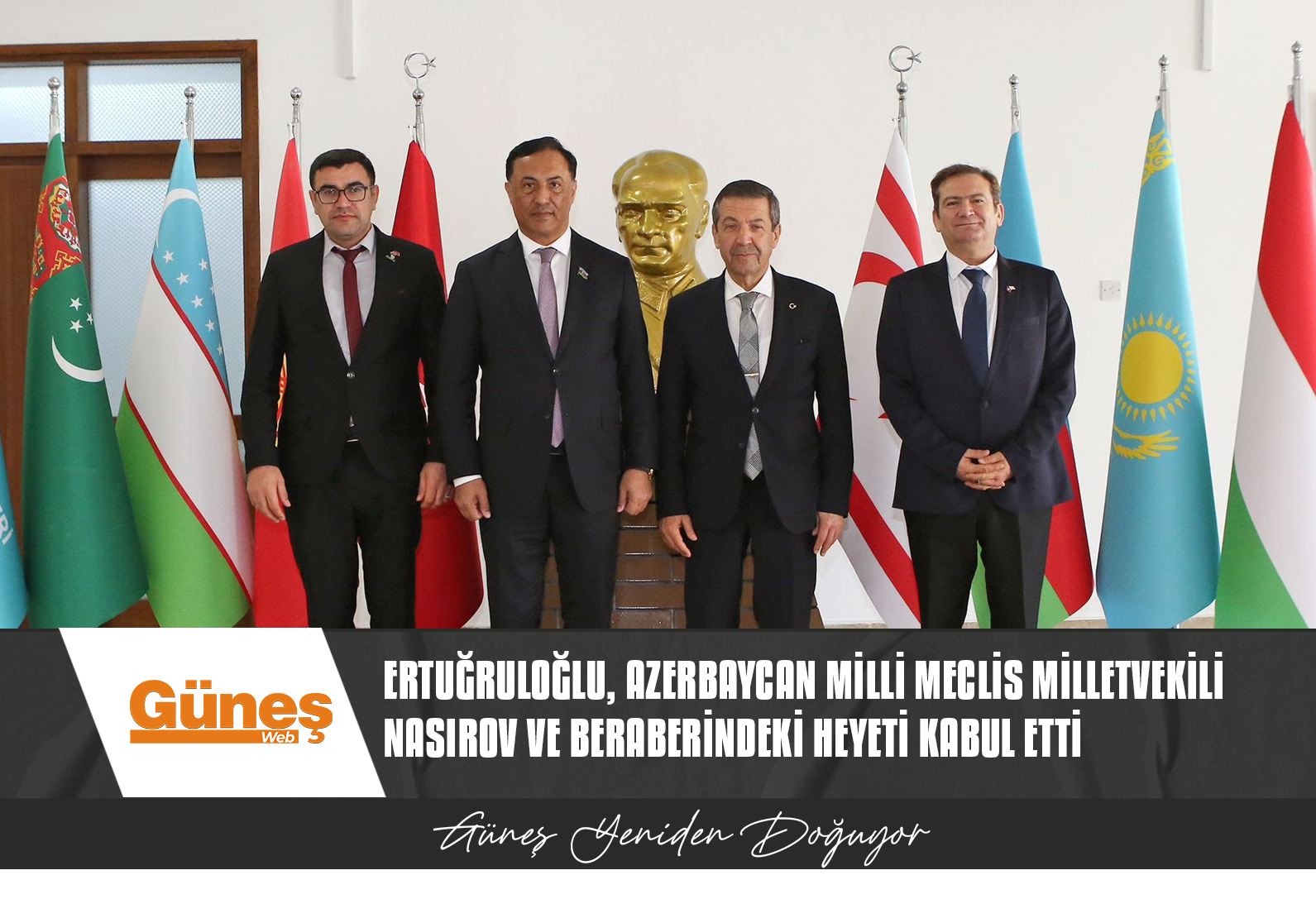 Bakan Ertuğruloğlu, Azerbaycan Milli Meclis Milletvekili Nasırov ve beraberindeki heyeti kabul etti