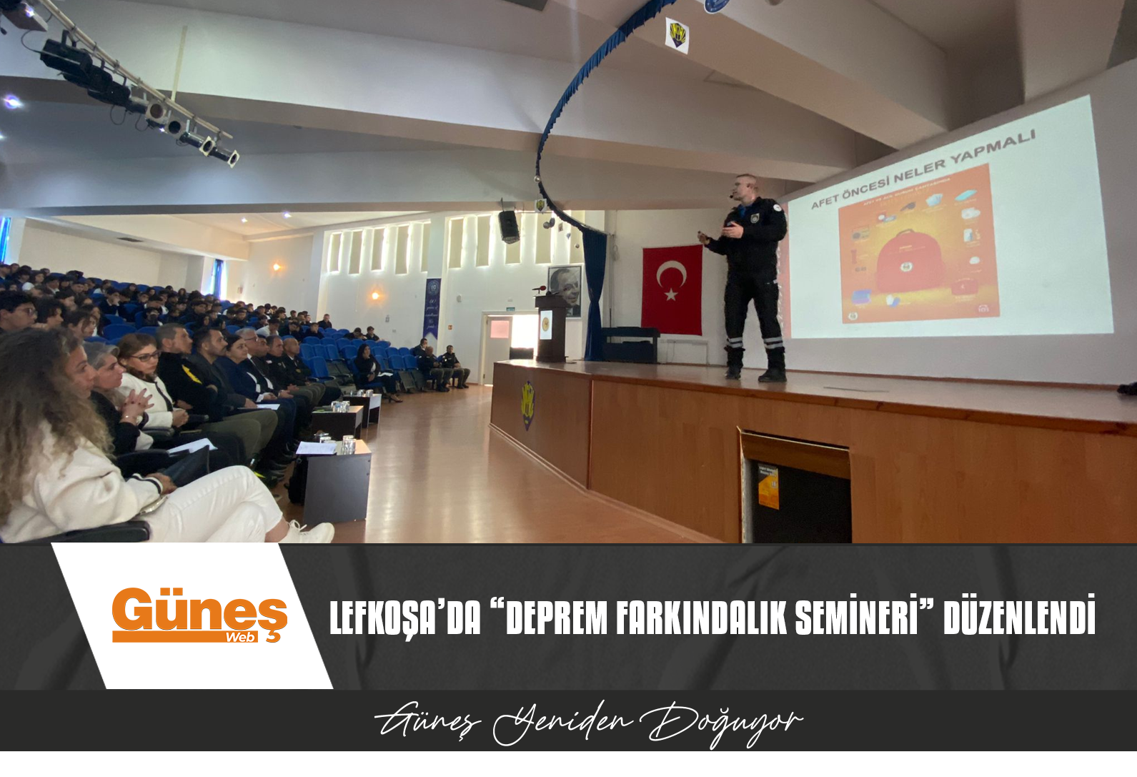 Lefkoşa’da “Deprem Farkındalık Semineri” düzenlendi