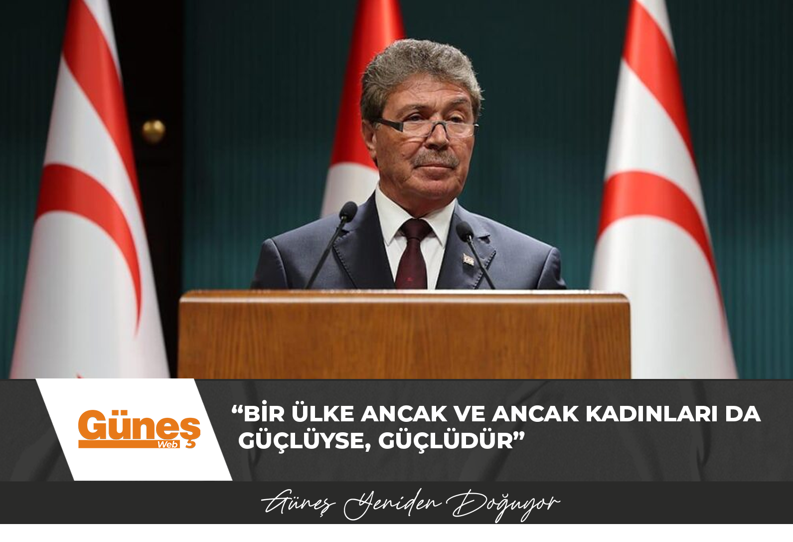 Başbakan Ünal Üstel, Dünya Kadınlar Günü dolayısıyla mesaj yayımladı