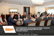 Cumhurbaşkanı Tatar başkanlığında Taşınmaz Mal Komisyonu’nun işleyişiyle ilgili toplantı yapıldı