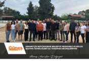Mehmetçik Büyükkonuk Belediye personeli ve bölge işletme temsilcileri ilk yardımda bilinçleniyor