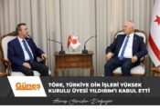 Töre, Türkiye Din İşleri Yüksek Kurulu Üyesi Yıldırım’ı kabul etti