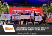 Mehmetçik Büyükkonuklu gençler Eskişehir’de KKTC’yi temsil etti