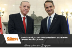 Erdoğan-Miçotakis görüşmesi Rum basınında: Olumlu mesaj çıkmadı