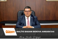 Maliye Bakanı Berova Ankara’da!