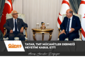 Tatar, TMT Mücahitler Derneği heyetini kabul etti