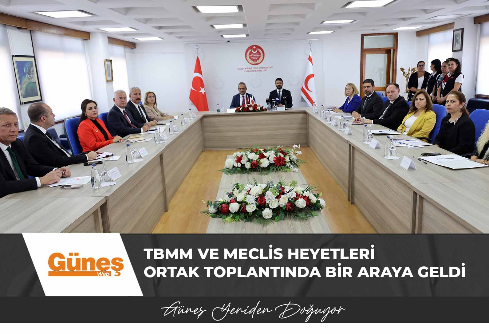 TBMM ve Meclis heyetleri ortak toplantında bir araya geldi