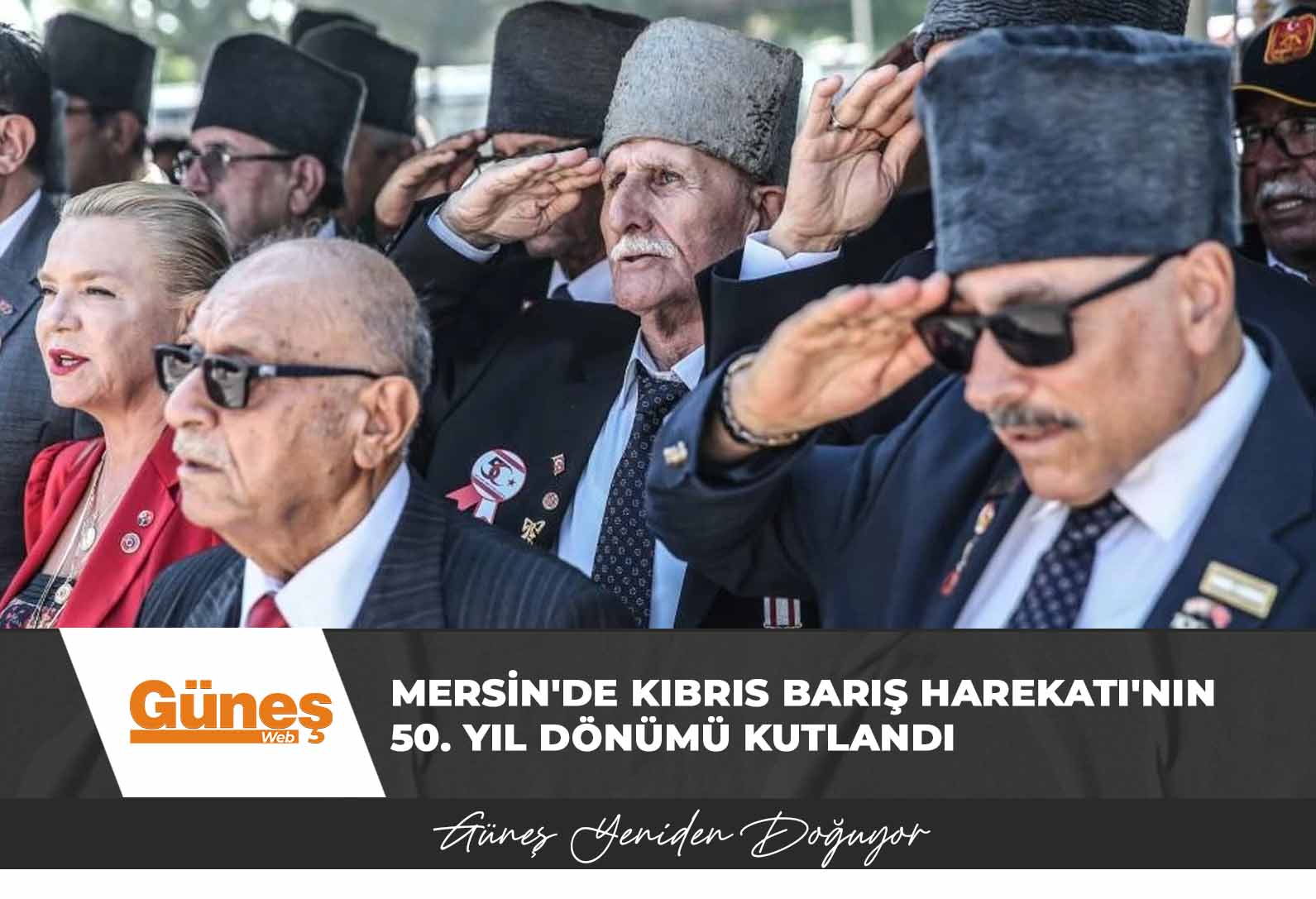 Mersin’de Kıbrıs Barış Harekatı’nın 50. yıl dönümü kutlandı