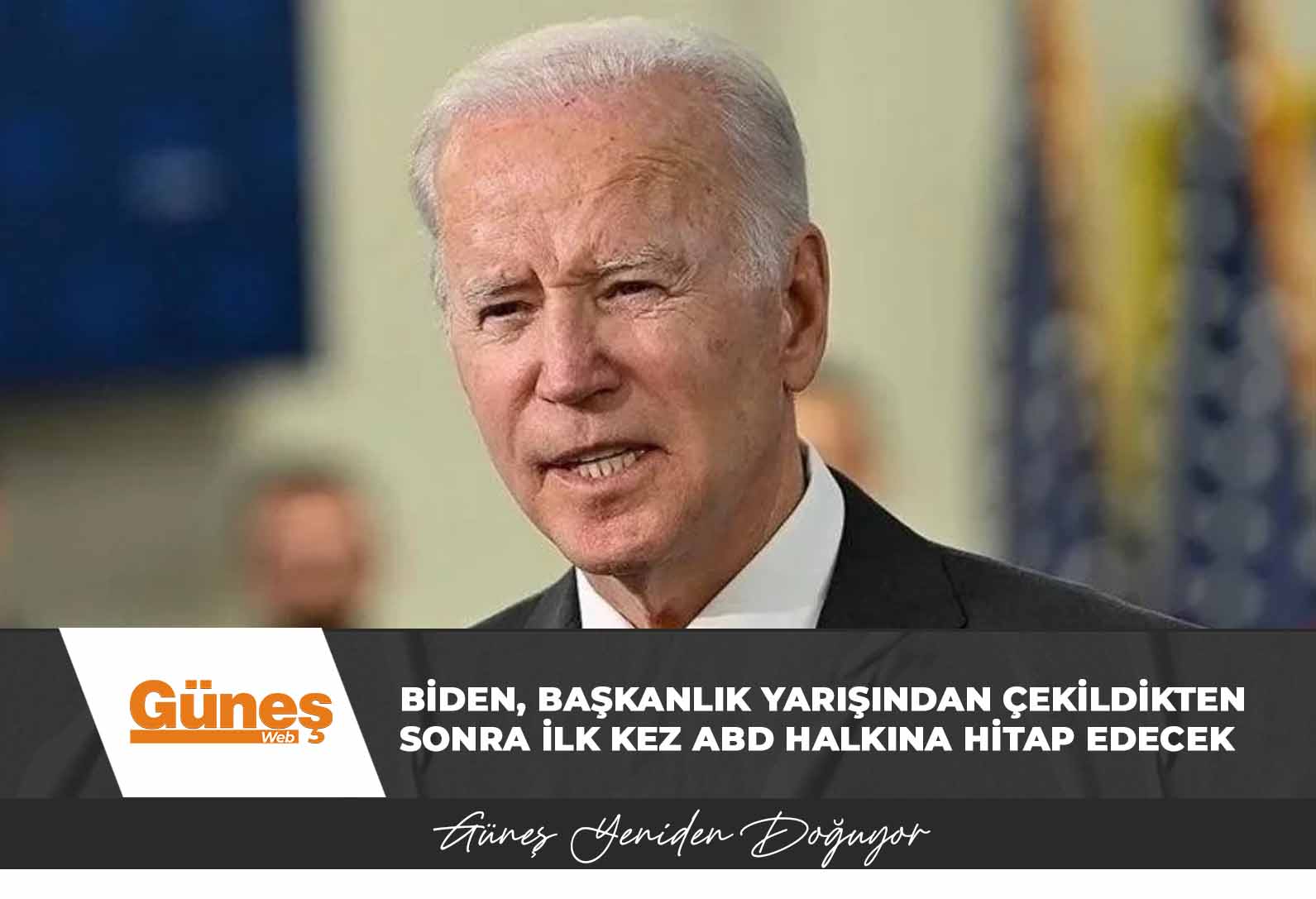 Biden, başkanlık yarışından çekildikten sonra ilk kez ABD halkına hitap edecek