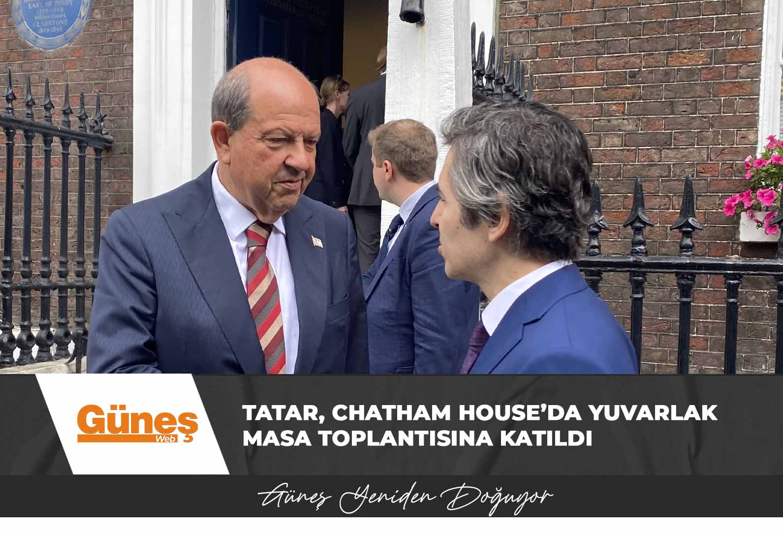 Cumhurbaşkanı Tatar, Chatham House’da yuvarlak masa toplantısına katıldı