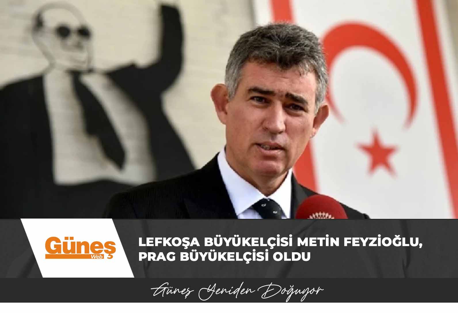 Lefkoşa Büyükelçisi Metin Feyzioğlu, Prag Büyükelçisi oldu