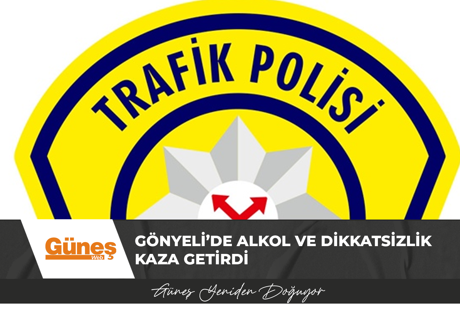 Gönyeli’de alkol ve dikkatsizlik kaza getirdi