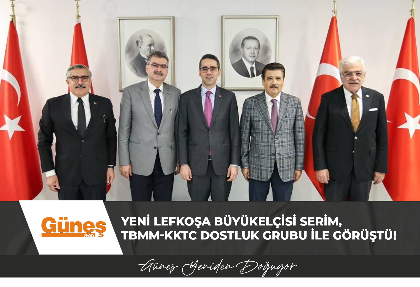 Yeni Lefkoşa Büyükelçisi Serim, TBMM-KKTC Dostluk Grubu İle Görüştü!