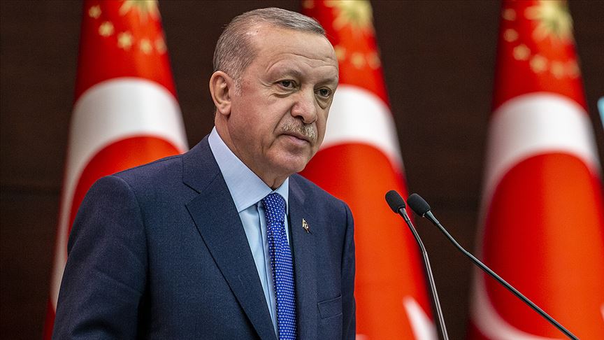 Erdoğan’ın, 15 Temmuz mesajı, İletişim Başkanlığı’ndaki dijital gösterim ekranında yayınlandı