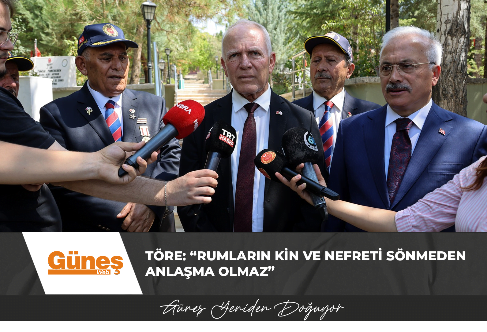 Töre: “Rumların kin ve nefreti sönmeden anlaşma olmaz”