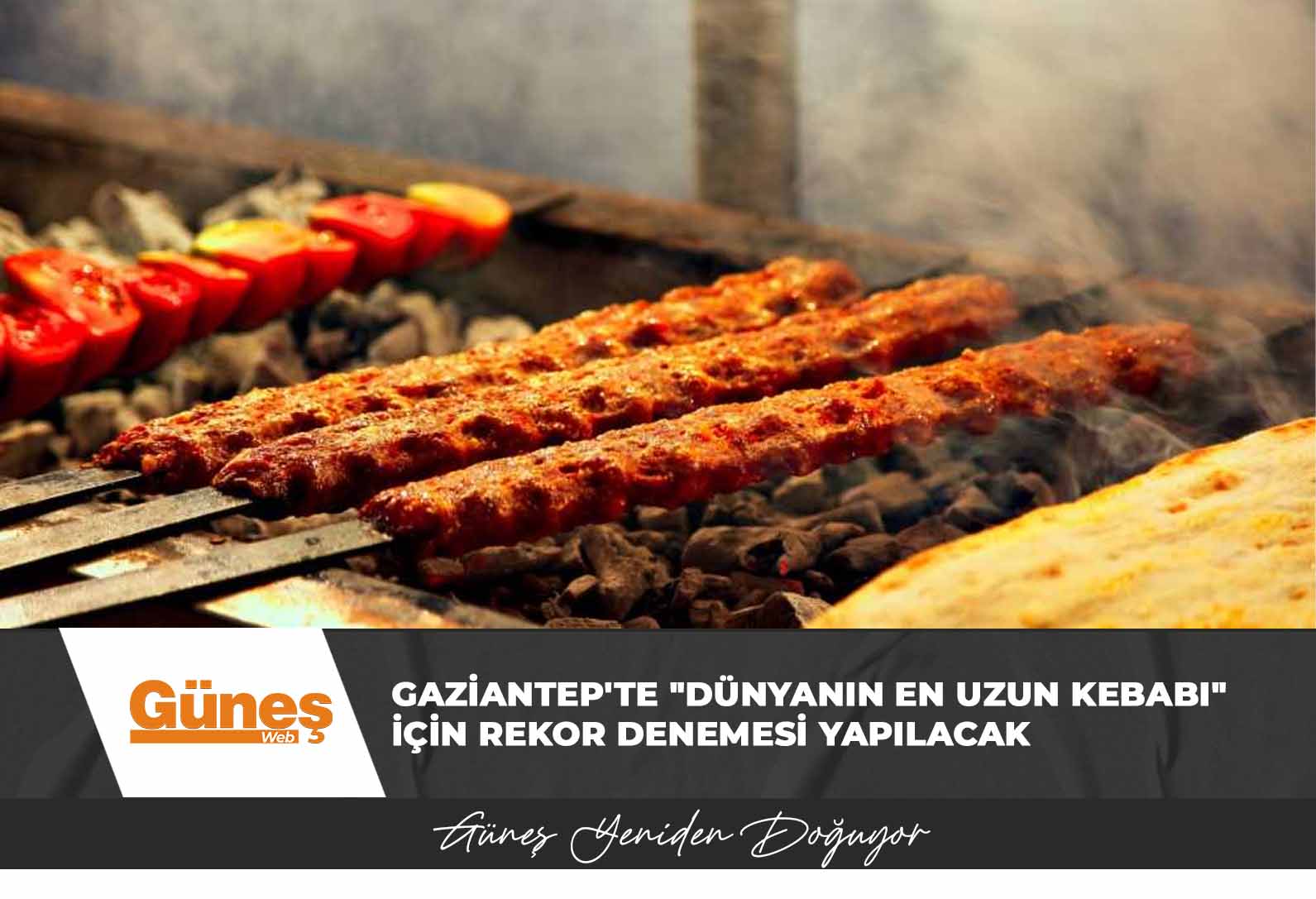 Gaziantep’te “dünyanın en uzun kebabı” için rekor denemesi yapılacak