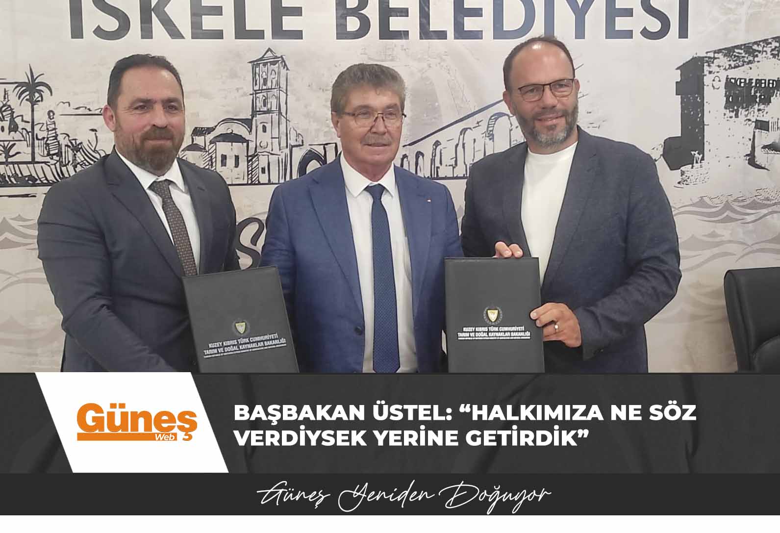 Başbakan Üstel: “Halkımıza ne söz verdiysek yerine getirdik”