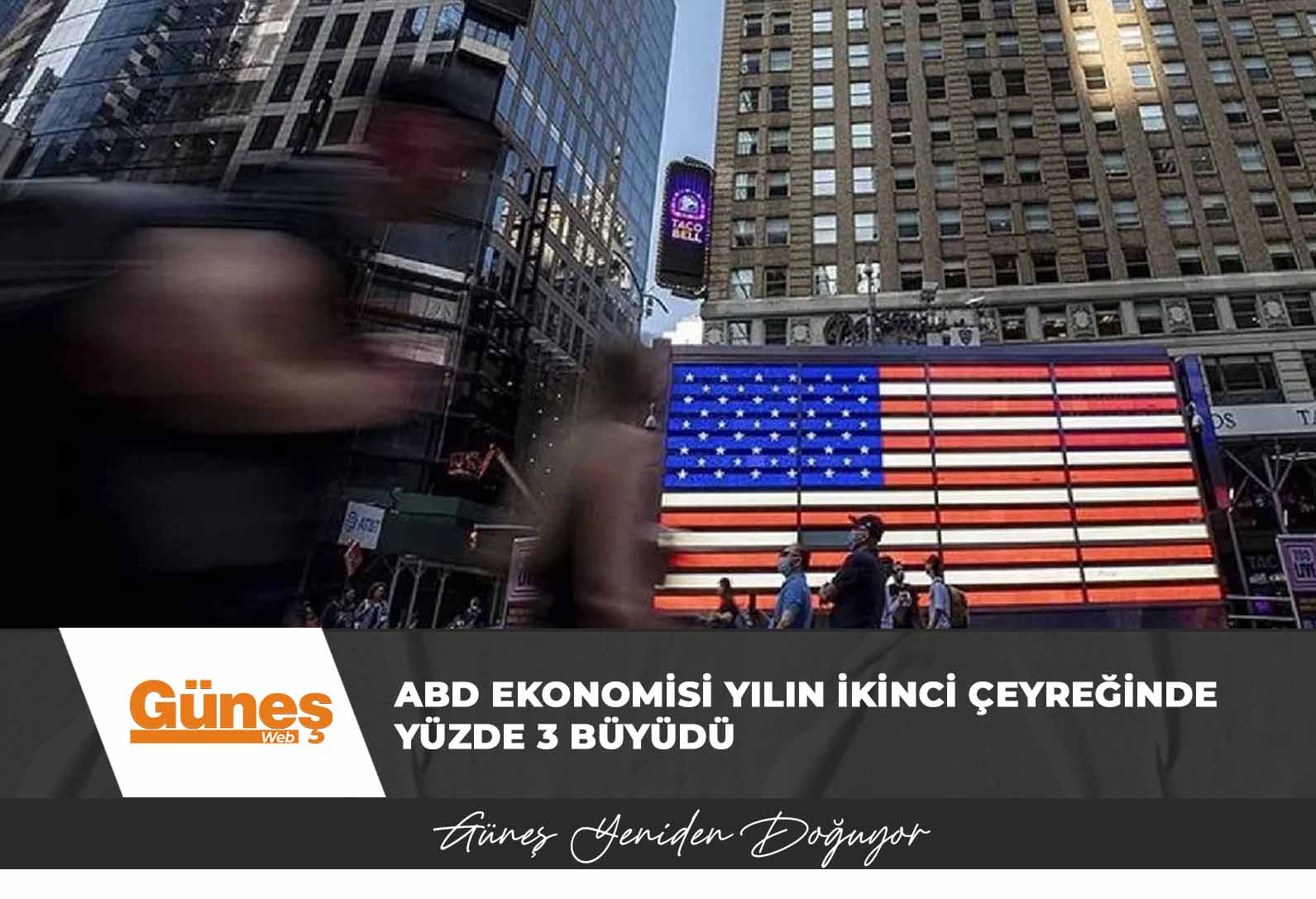 ABD ekonomisi yılın ikinci çeyreğinde yüzde 3 büyüdü