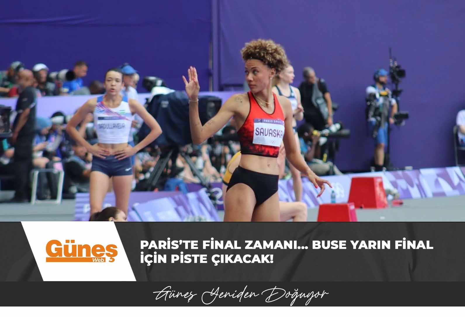Paris’te final zamanı… Buse yarın final için piste çıkacak!