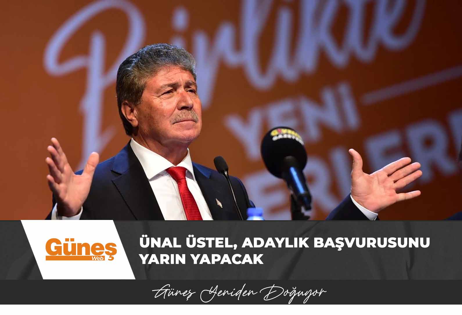 Ünal Üstel, adaylık başvurusunu yarın yapacak