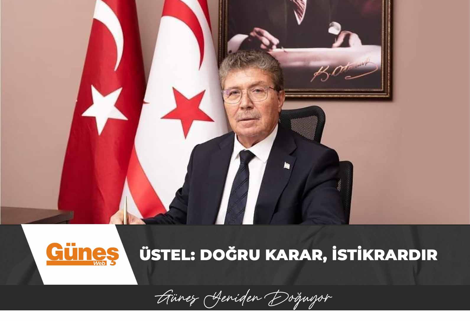 Üstel: Doğru karar, istikrardır