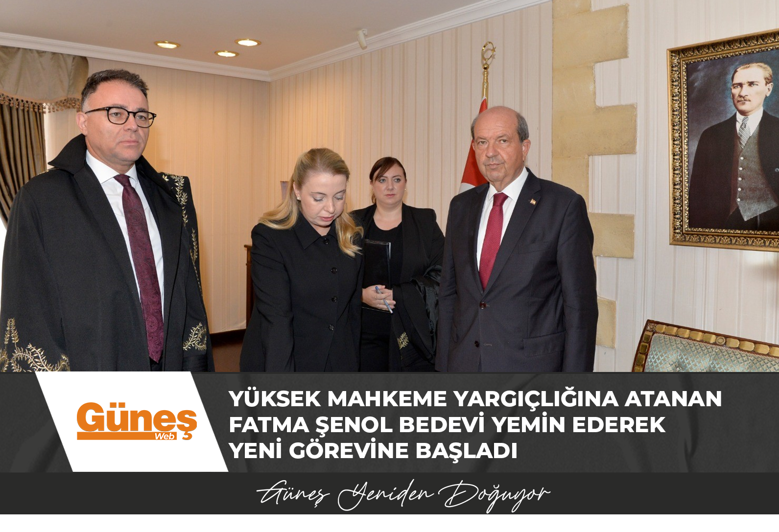 Yüksek Mahkeme yargıçlığına atanan Fatma Şenol Bedevi yemin ederek yeni görevine başladı