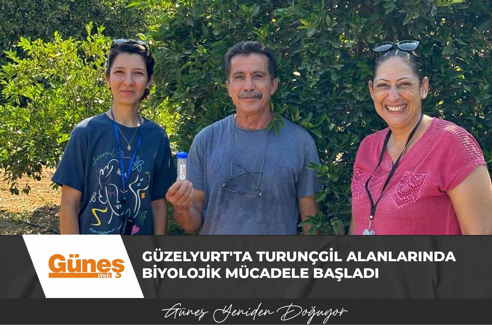 Güzelyurt’ta turunçgil alanlarında biyolojik mücadele başladı