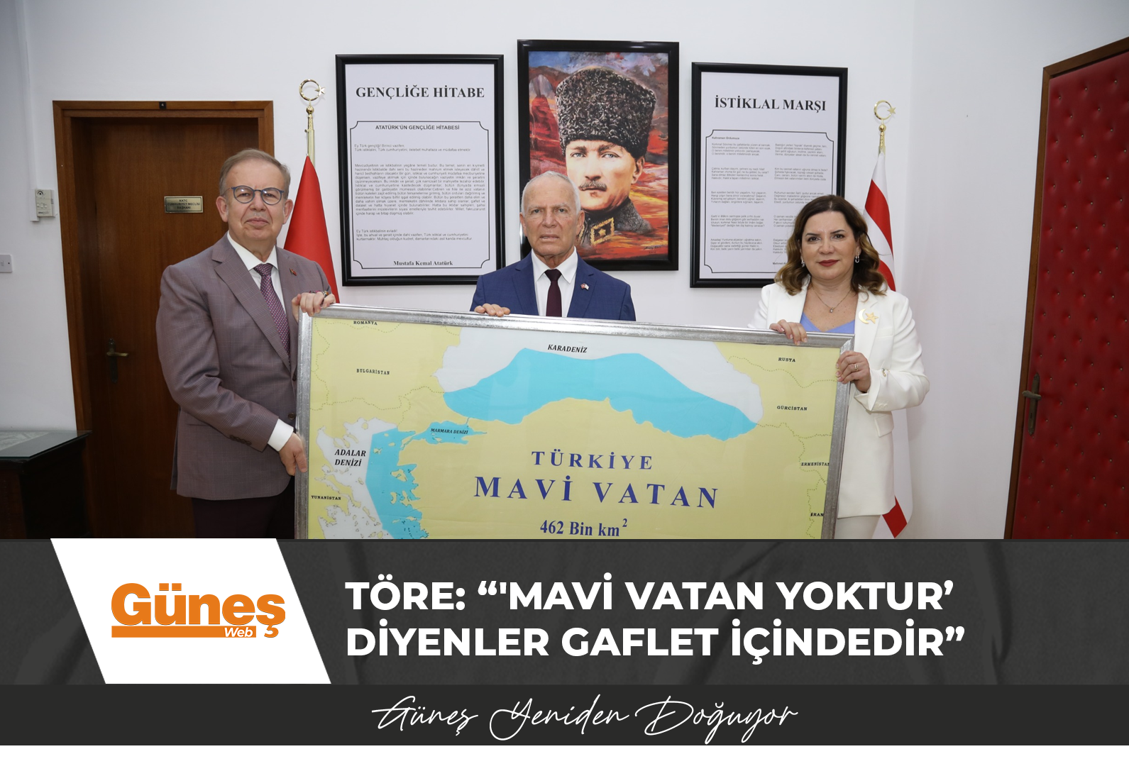Töre: “’Mavi Vatan yoktur’ diyenler gaflet içindedir”