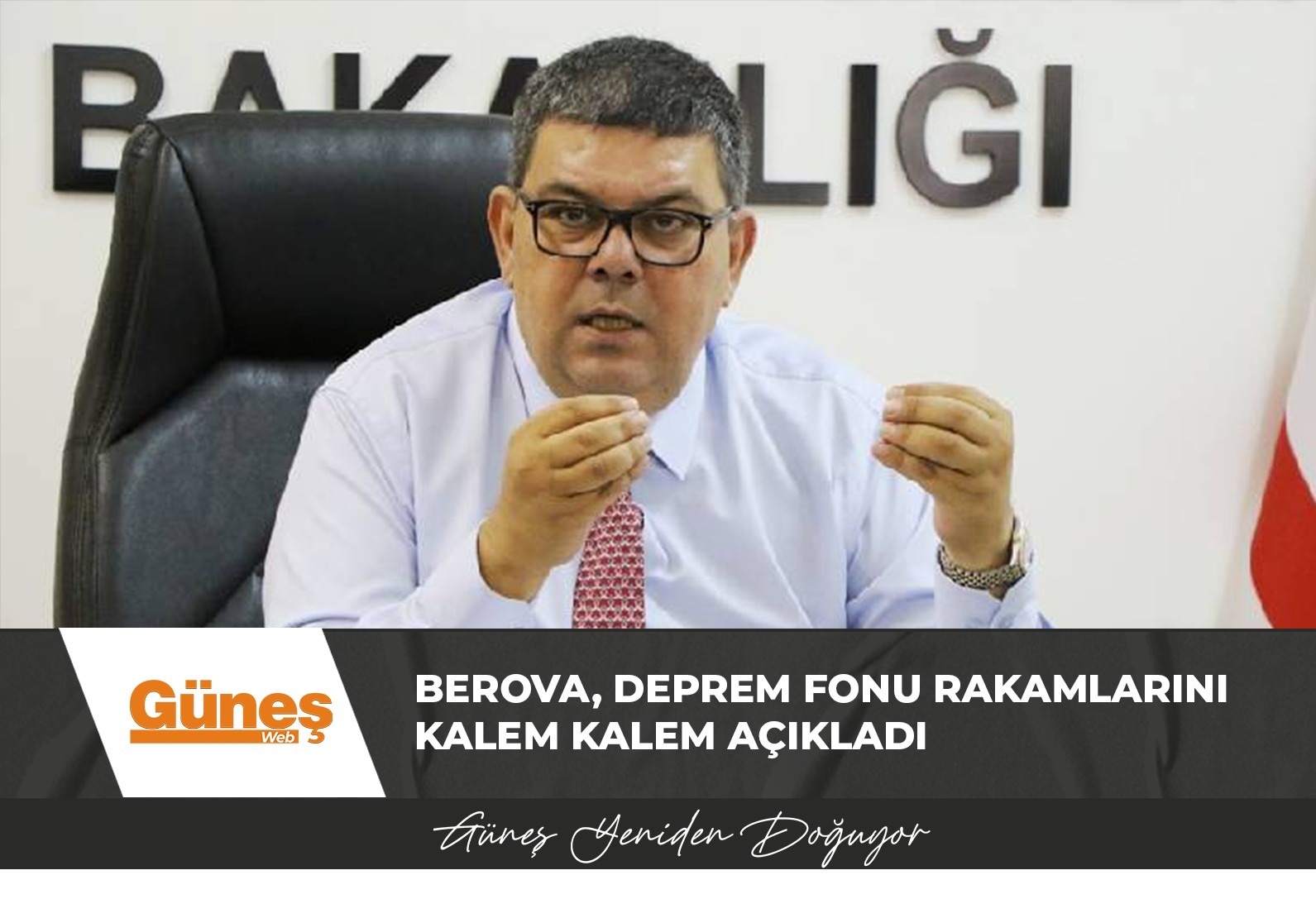 Berova, deprem fonu rakamlarını kalem kalem açıkladı