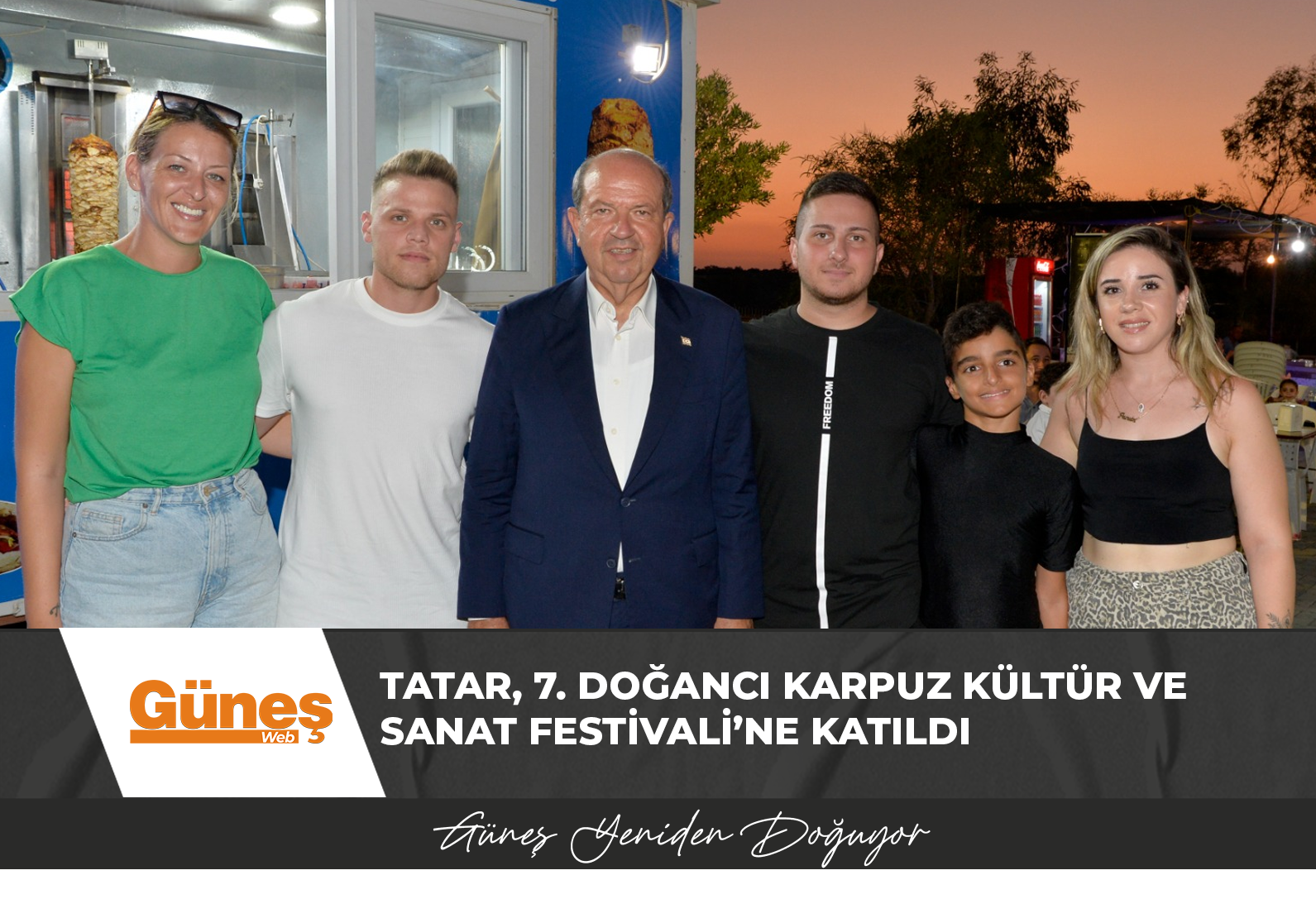 Cumhurbaşkanı Ersin Tatar, 7. Doğancı Karpuz Kültür ve Sanat Festivali’ne katıldı