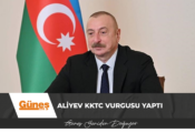 Aliyev KKTC vurgusu yaptı