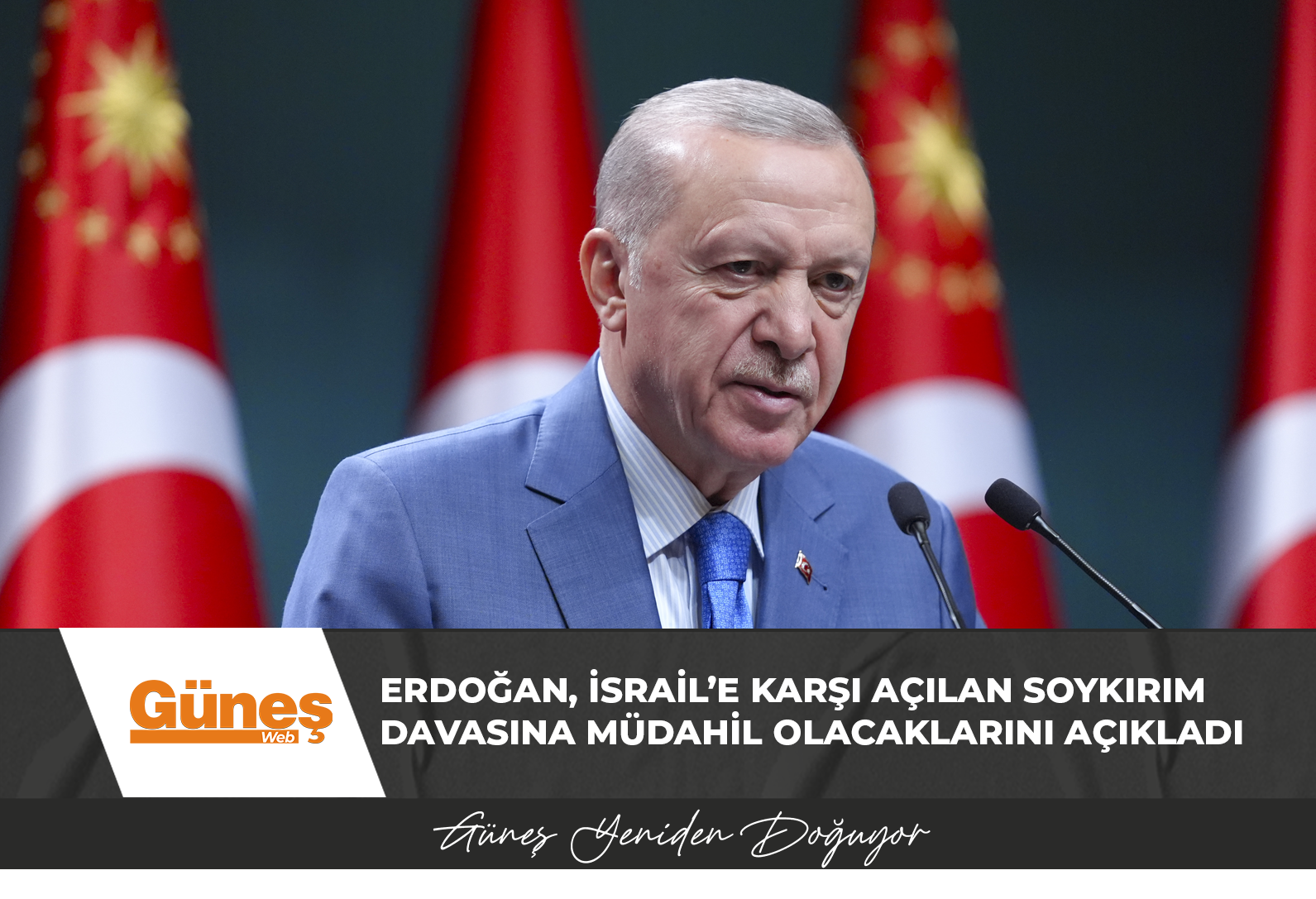 Erdoğan, İsrail’e karşı açılan soykırım davasına müdahil olacaklarını açıkladı