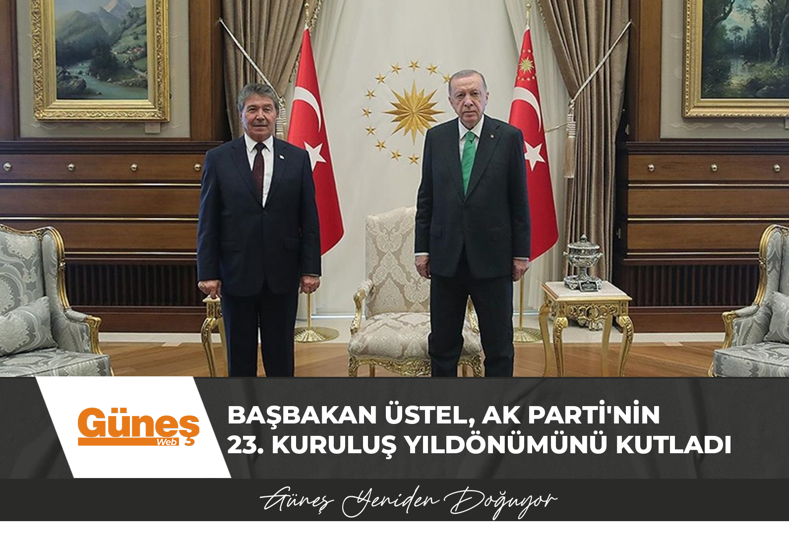 Başbakan Üstel, Ak Parti’nin 23. kuruluş yıldönümünü kutladı…
