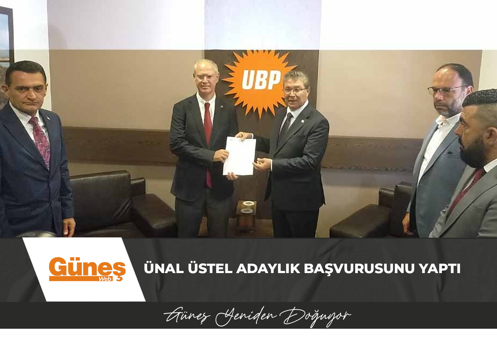 Ünal Üstel adaylık başvurusunu yaptı