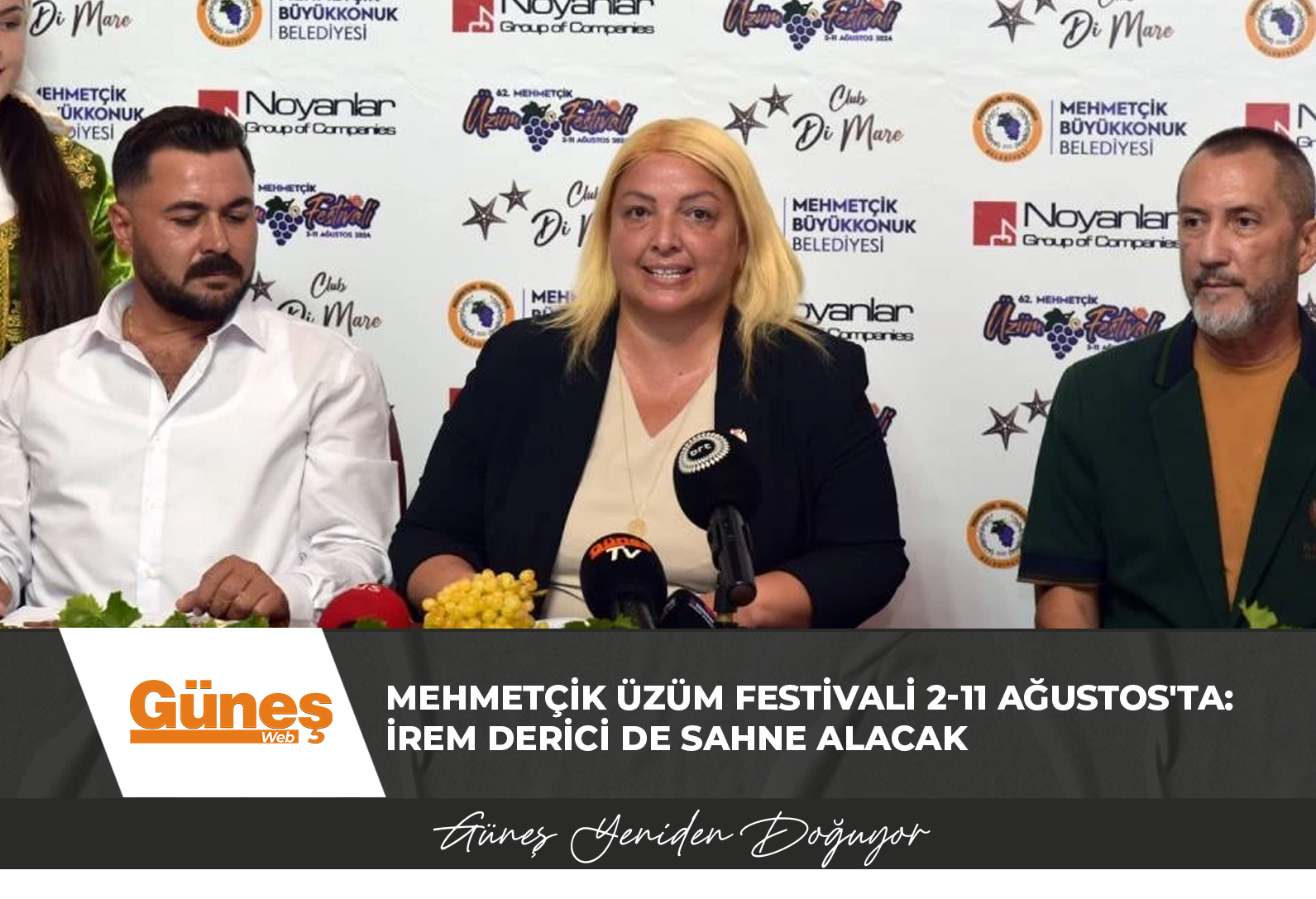 Mehmetçik Üzüm Festivali 2-11 Ağustos’ta: İrem Derici de sahne alacak