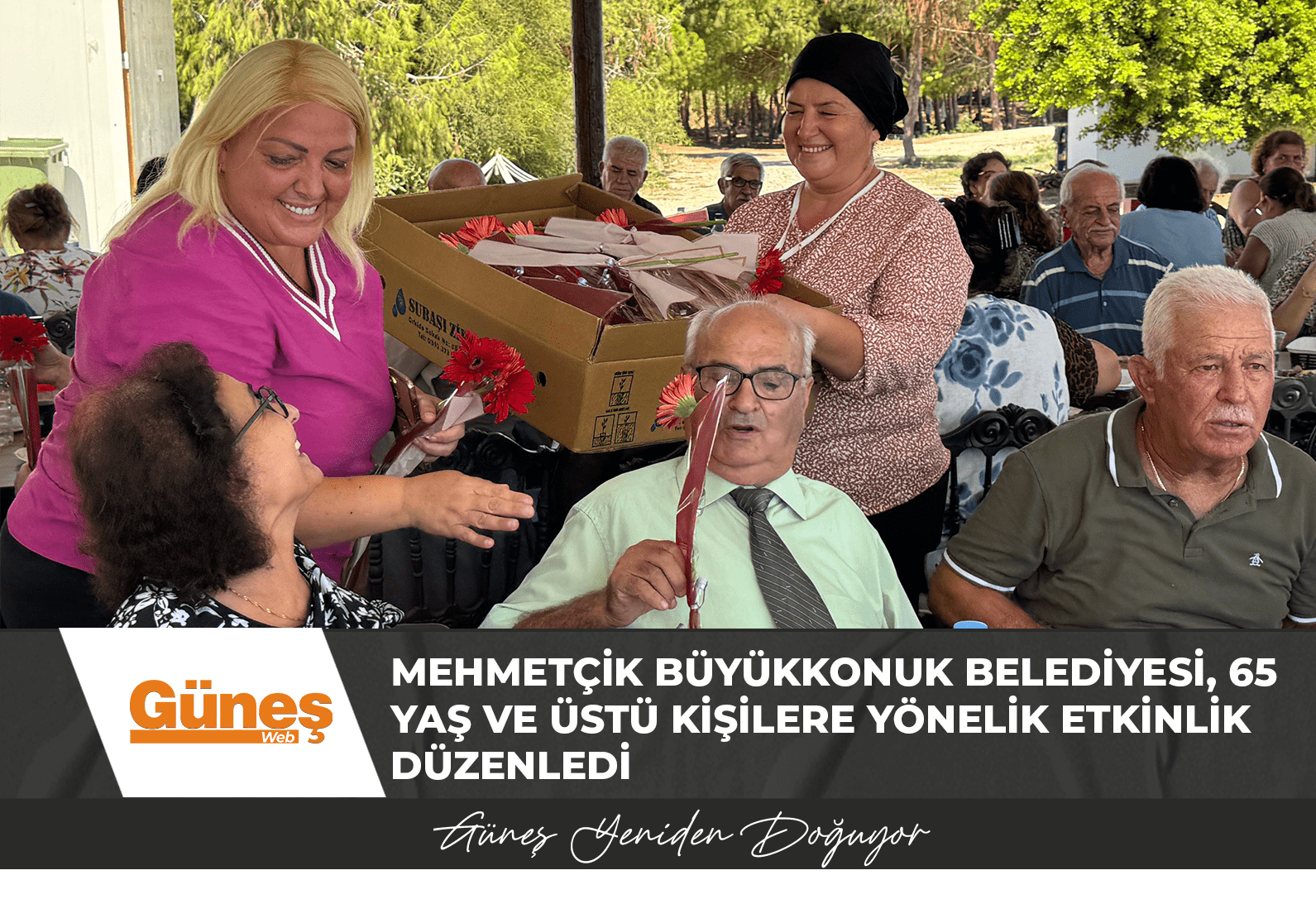 MEHMETÇİK BÜYÜKKONUK BELEDİYESİ, 65 YAŞ VE ÜSTÜ KİŞİLERE YÖNELİK ETKİNLİK DÜZENLEDİ