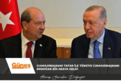 CUMHURBAŞKANI TATAR İLE TÜRKİYE CUMHURBAŞKANI ERDOĞAN BİR ARAYA GELDİ