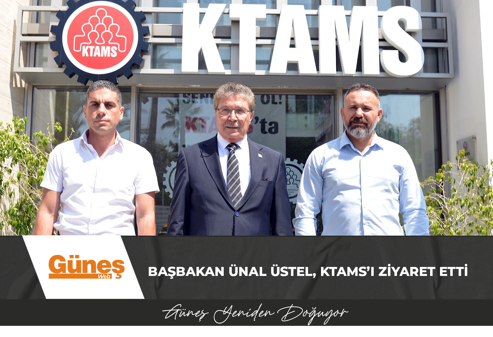 BAŞBAKAN ÜNAL ÜSTEL, KTAMS’I ZİYARET ETTİ