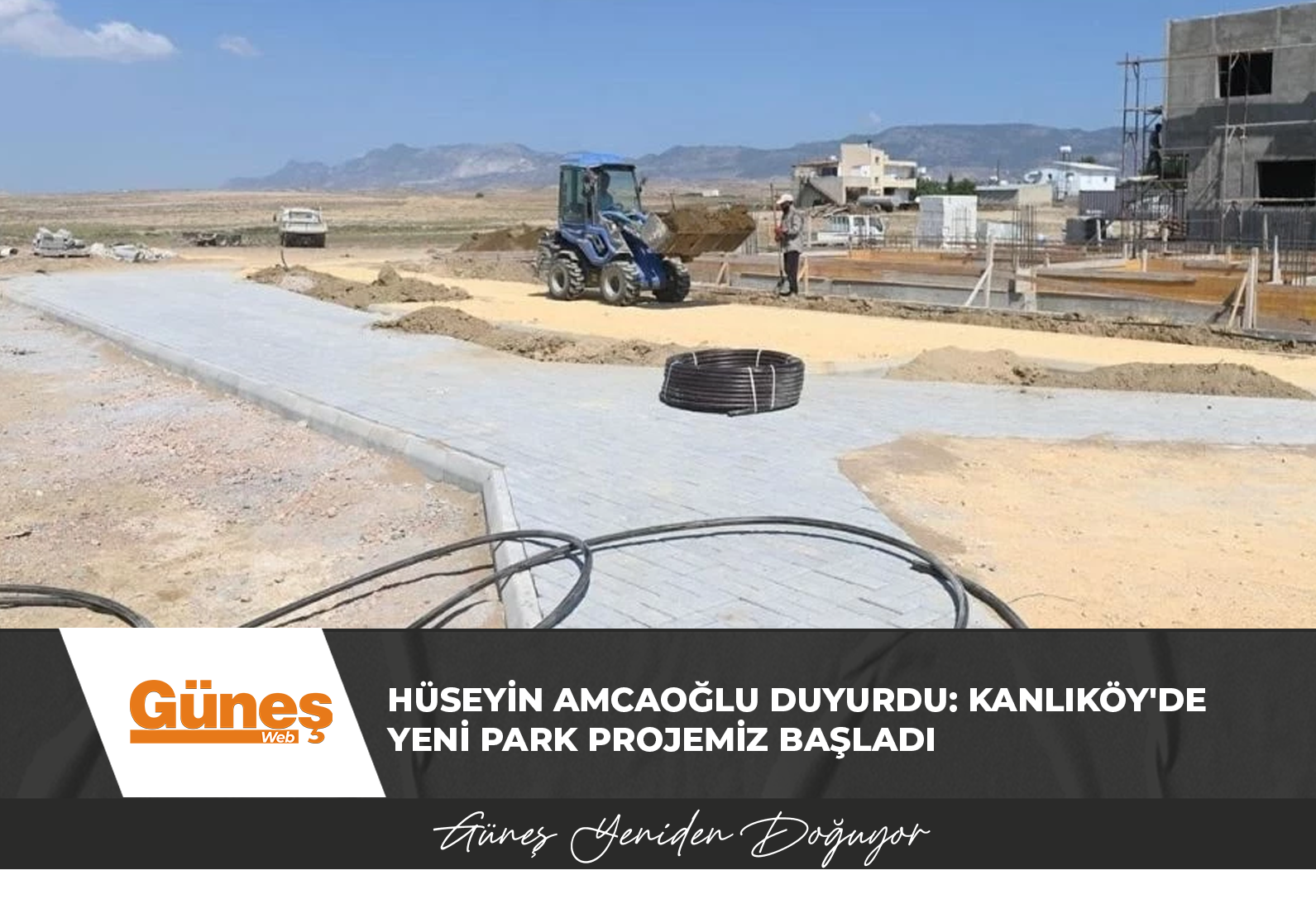 Hüseyin Amcaoğlu duyurdu: Kanlıköy’de yeni park projemiz başladı