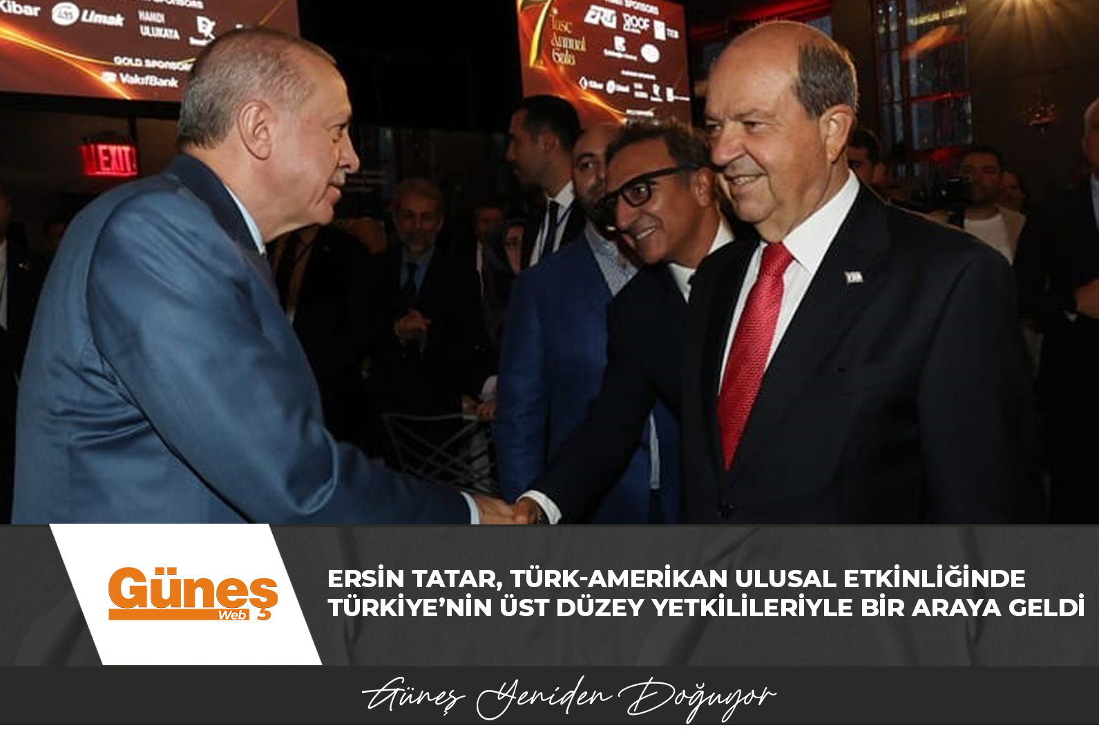 Ersin Tatar, Türk-Amerikan Ulusal Etkinliğinde Türkiye’nin Üst Düzey Yetkilileriyle Bir Araya Geldi