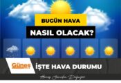 Serin ve nemli hava yağmur getiriyor