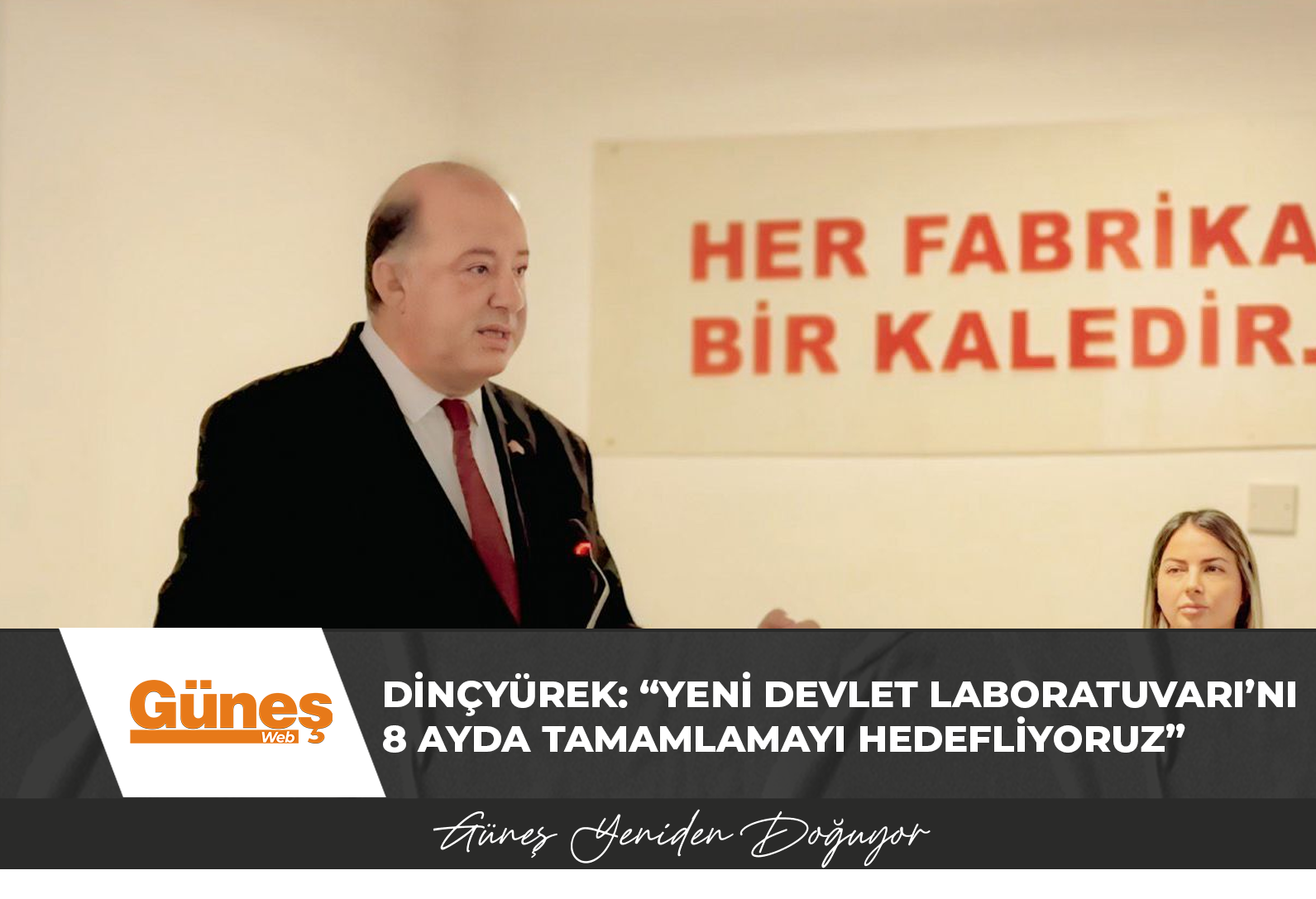 Dinçyürek: “Yeni Devlet Laboratuvarı’nı 8 ayda tamamlamayı hedefliyoruz”