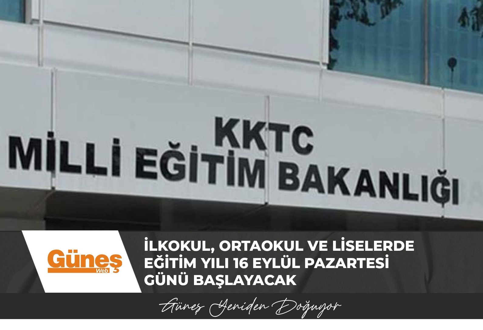 İlkokul, ortaokul ve liselerde eğitim yılı 16 Eylül Pazartesi günü başlayacak