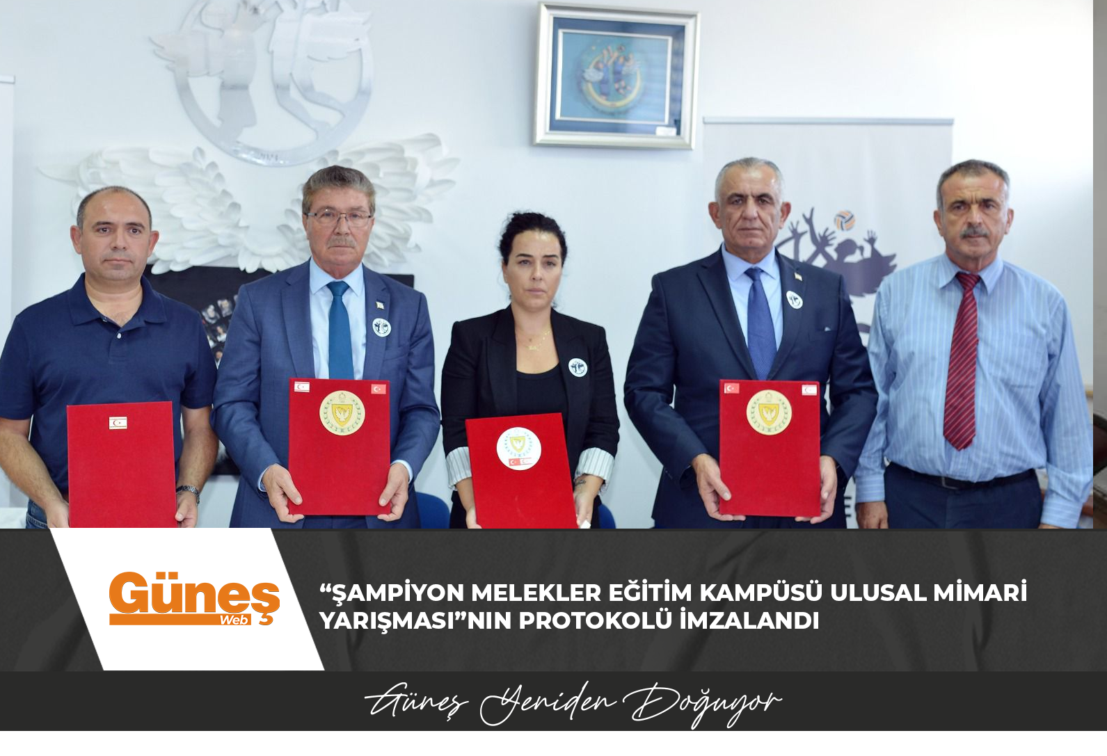 “Şampiyon Melekler Eğitim Kampüsü Ulusal Mimari Yarışması”nın protokolü imzalandı