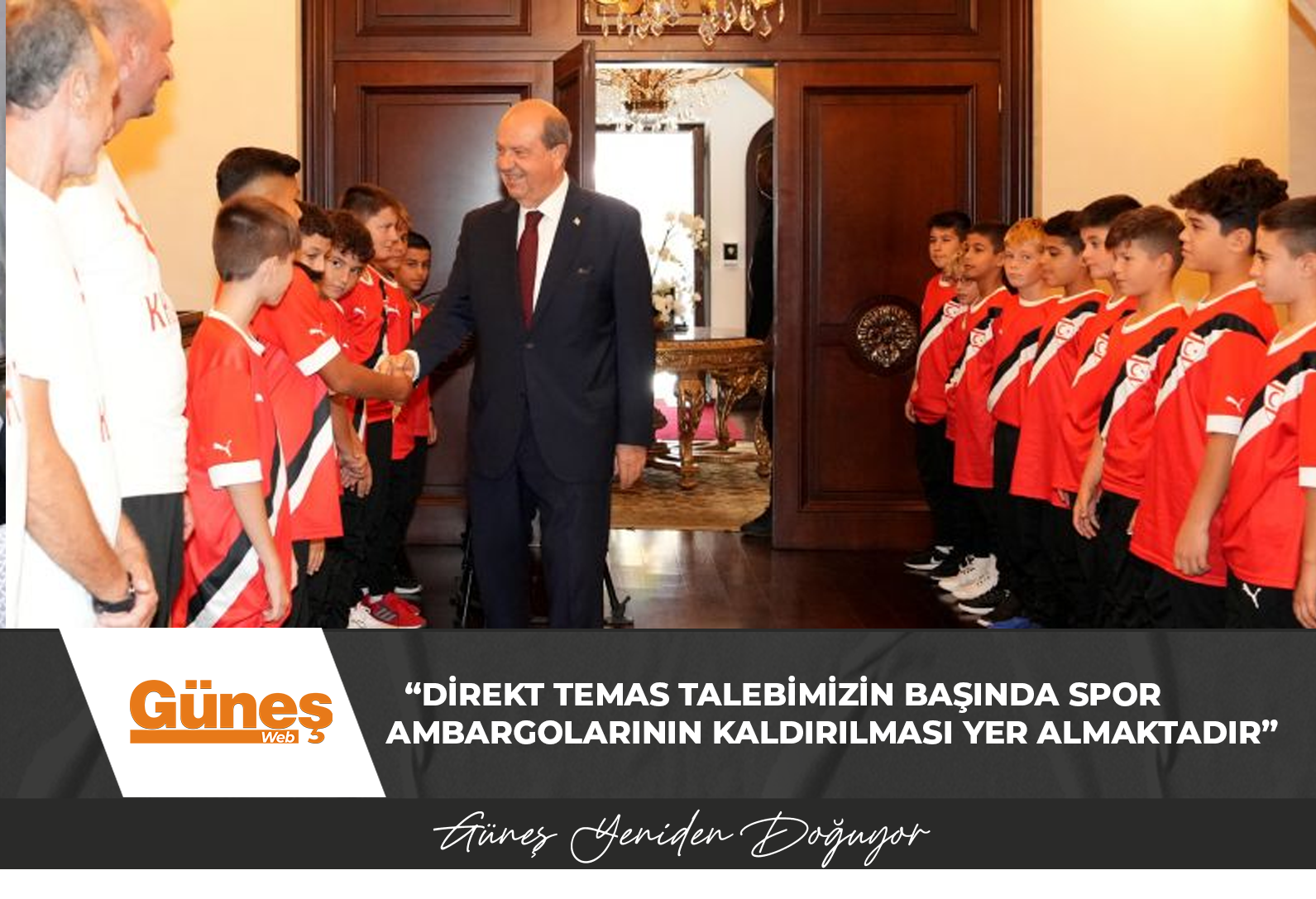 “Direkt temas talebimizin başında spor ambargolarının kaldırılması yer almaktadır”