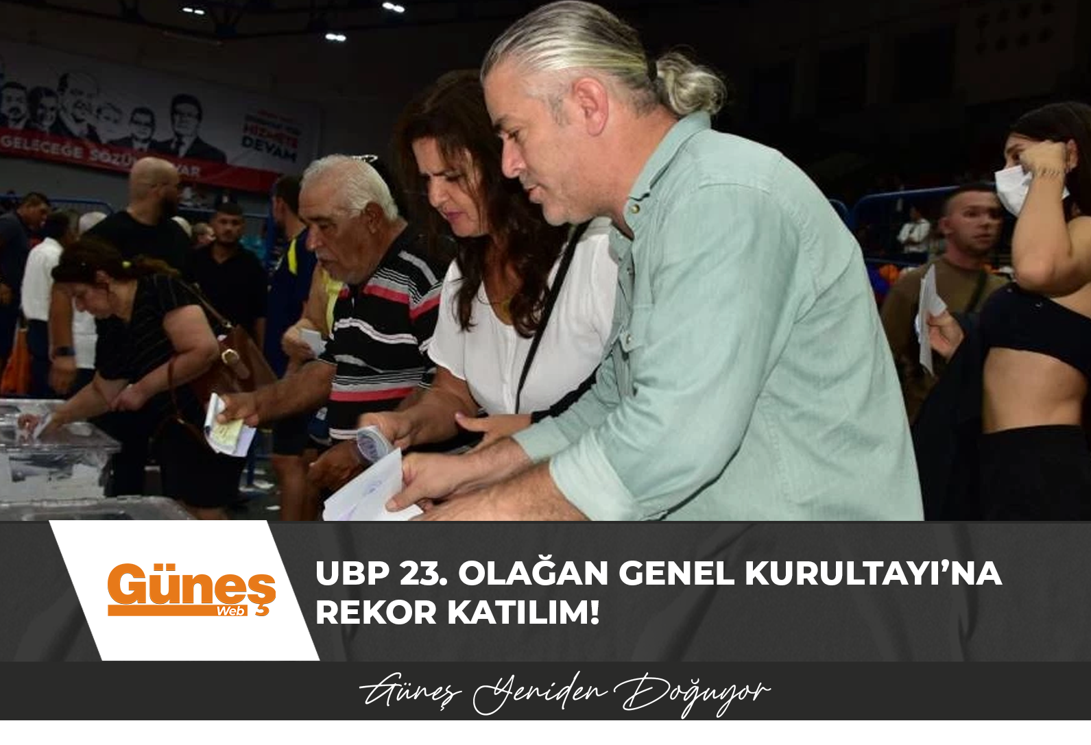 UBP 23. Olağan Genel Kurultayı’na rekor katılım!