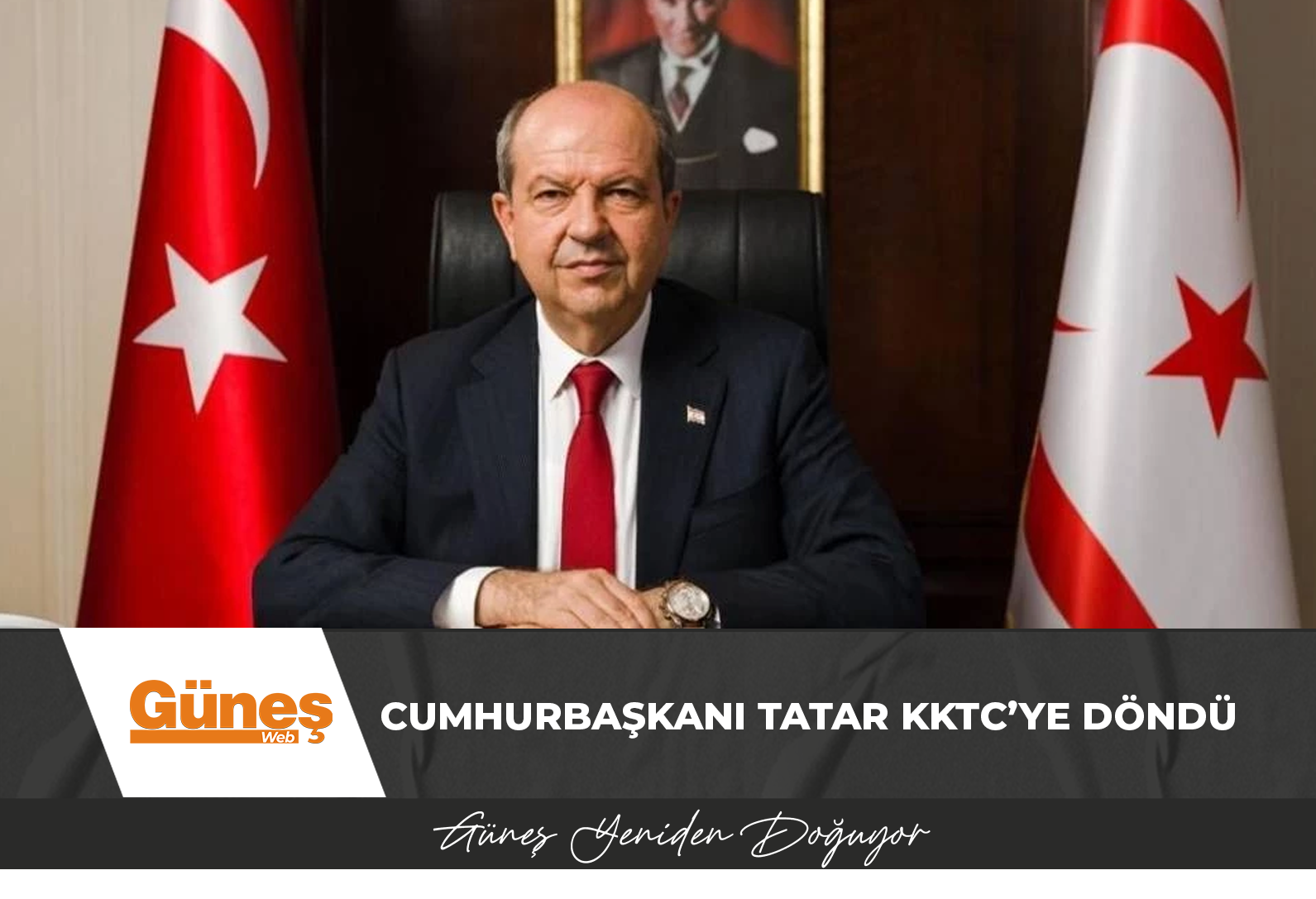 Cumhurbaşkanı Tatar KKTC’ye döndü