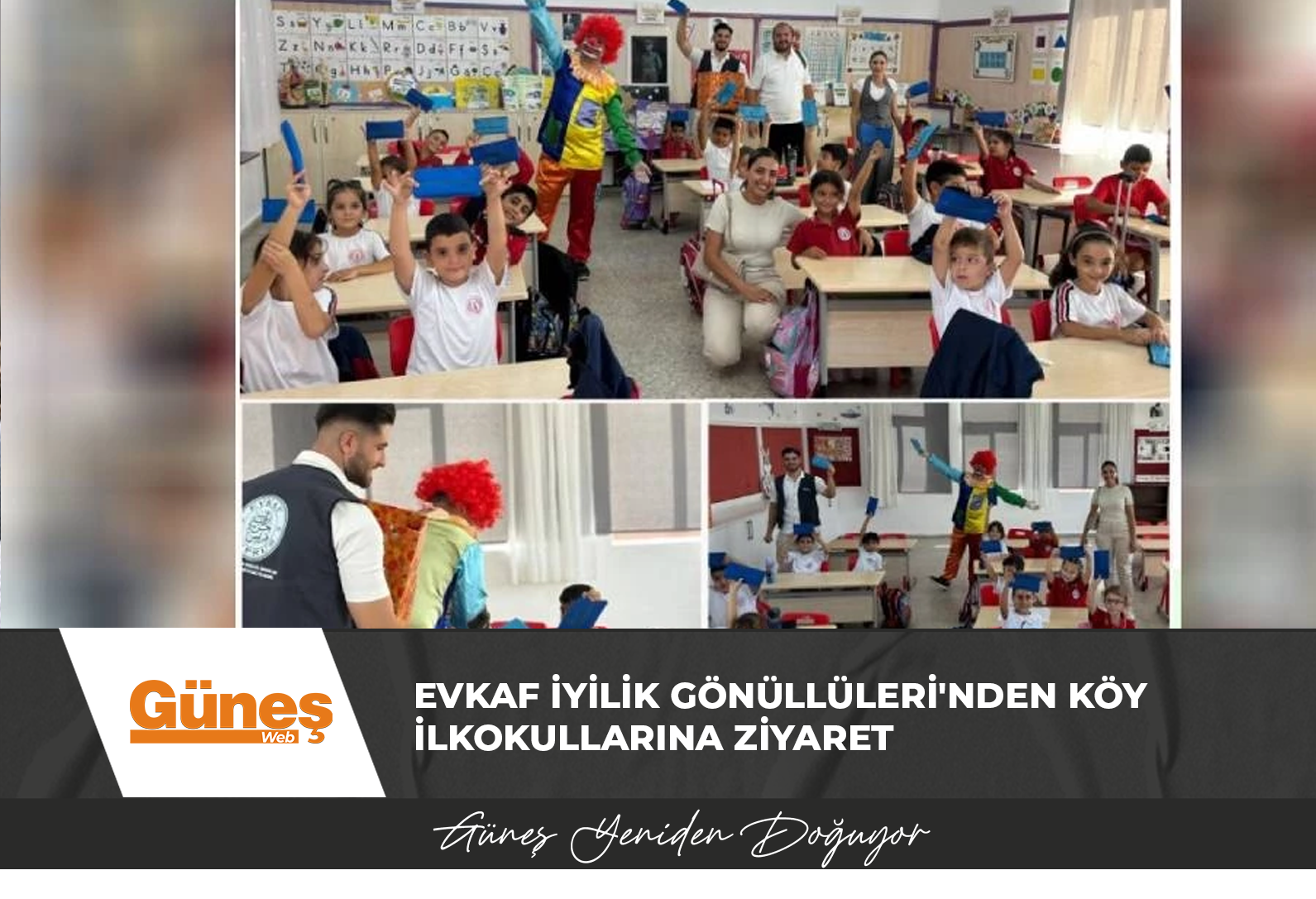 Evkaf İyilik Gönüllüleri’nden köy ilkokullarına ziyaret